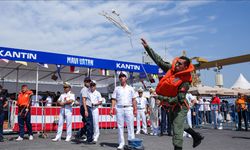 "TEKNOFEST Mavi Vatan"da El İncesi Atma Yarışması düzenlendi