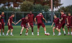 Trabzonspor, Fenerbahçe maçı hazırlıklarını sürdürdü