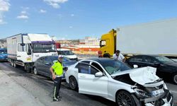 Balıkesir’de 4 araç zincirleme trafik kazası yaptı