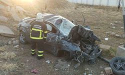Batman’da takla atan otomobilde 2 kişi yaralandı