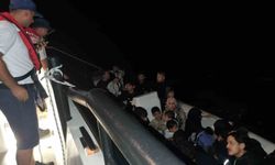 Aydın’da 17 düzensiz göçmen kurtarıldı