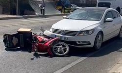 Mardin’de otomobil ile motosiklet çarpıştı: 1 yaralı