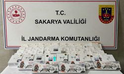 Jandarmanın durdurduğu araçtan adeta kaçak elektronik fabrikası çıktı