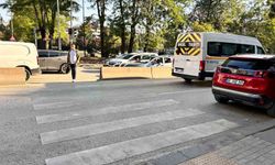 Ankara’da bir sürücü yaya geçidinde tartıştığı kadını yumrukladı