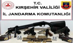 Kırşehir’de ruhsatsız silah operasyonu
