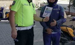 Kırşehir’de motokuryelere bilgilendirme faaliyeti