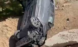 Kamyonetiyle tarlaya böyle uçu