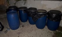 Hatay’da bin 260 litre fermente halde sahte içki ele geçirildi