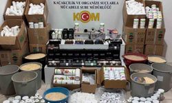 Sahte zayıflama ve protein tozu imalatına operasyon