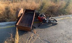 Manisa’da kamyonetle sepetli motosiklet çarpıştı: 1 ölü