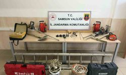 Samsun’da kaçak kazı yapan 6 kişi yakalandı