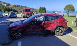 Giresun’da kavşakta kaza: 3 yaralı