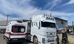 Kocaeli’de kamyonun damperi elektrik tellerine çarptı: Sürücü ağır yaralandı