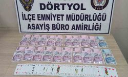 Dörtyol’da kumar oynayan 3 şahsa para cezası uygulandı