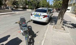 Karaman’da motosikletten düşen çocuk yaralandı