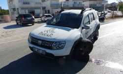 Manavgat’ta 3 araçlı zincirleme kaza