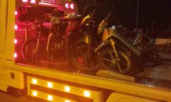 Bolvadin’de 20 motosiklet trafikten men edildi