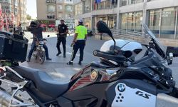 Karaman’da polisin motosiklet denetimleri devam ediyor