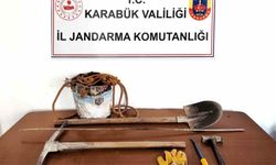 Karabük’te izinsiz kazı yapan 2 kişi suçüstü yakalandı