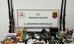 Ev değil cephanelik: 60 yaşındaki şahıs tutuklandı