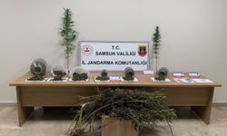 Fındık bahçesindeki bidonlardan uyuşturucu çıktı