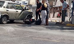 Otomobil ile elektrikli bisiklet çarpıştı: 2 yaralı