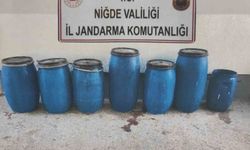 Niğde’de 920 litre sahte şarap ele geçirildi
