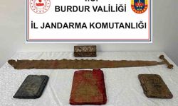 Burdur’da tarih eser operasyonu