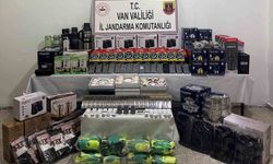 Van’da gümrük kaçağı malzemeler ele geçirildi