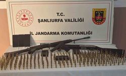Şanlıurfa’da ruhsatsız silahlar ve mühimmat ele geçirildi