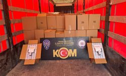 Adana'da 14 milyon 340 bin gümrük kaçağı makaron ele geçirildi