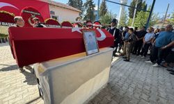 Kütahya'da şehit olan jandarma uzman çavuş Yücel Yeşil Manisa'da son yolculuğuna uğurlandı