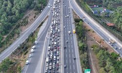 İstanbul'da haftanın ilk iş gününde trafik yoğunluğu