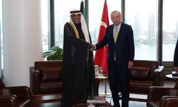 Cumhurbaşkanı Erdoğan, Kuveyt Veliaht Prensi Sabah'ı kabul etti
