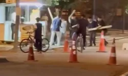 Esenyurt’ta parkta kalaslı kavga