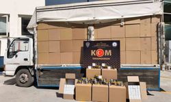 Hatay’da 2 milyon 760 bin adet gümrük kaçağı makaron ele geçirildi