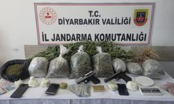 Diyarbakır’da 45 kilo esrar ele geçirildi