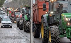 Fransa'da AB-MERCOSUR ticaret anlaşmasına karşı çıkan çiftçiler eylemde