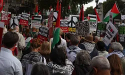 İsrail Cumhurbaşkanı Herzog, Londra'da protesto edildi
