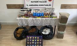 Kayseri'de kaçak sigara operasyonunda 2 şüpheli yakalandı