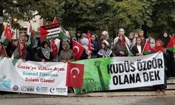 Muş'ta Filistin'e ve Küresel Sumud Filosu'na destek