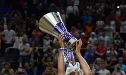 Basketbol Avrupa Ligi'nde şampiyonluk rekoru Real Madrid'de