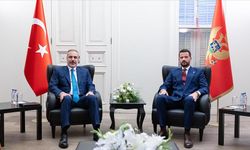 Dışişleri Bakanı Fidan, Karadağ Cumhurbaşkanı Milatovic tarafından kabul edildi