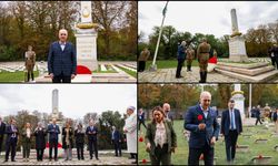 TBMM Başkanı Kurtulmuş, Galiçya Türk Şehitliği'ni ziyaret etti