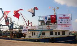 Hataylı balıkçılar "vira bismillah" diyerek Akdeniz'in mavi sularına açıldı