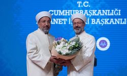 Diyanet İşleri Başkanı Safi Arpaguş, görevini Ali Erbaş'tan devraldı