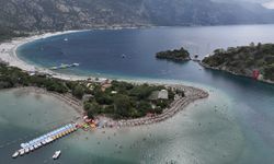 Fethiye ve Marmaris sahillerinde yoğunluk sürüyor
