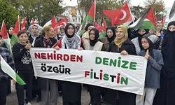 Tekirdağ'da Gazze Kararlılık Yürüyüşü düzenlendi