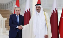 Cumhurbaşkanı Erdoğan, Katar Emiri Al Sani ile bir araya geldi