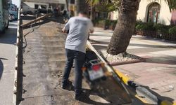 Manisa’da motosikletlere yaya yolu denetimi